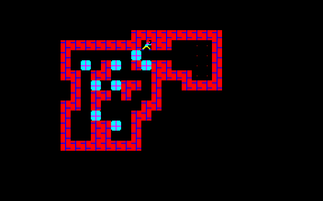 Sokoban Extra (PC-8801) puzzle 1
