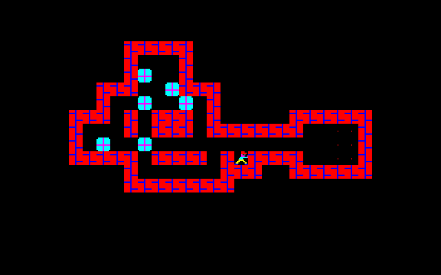 Sokoban 1 (PC-8801) puzzle 1
